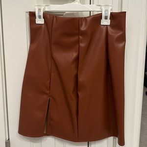 Brown Skirt